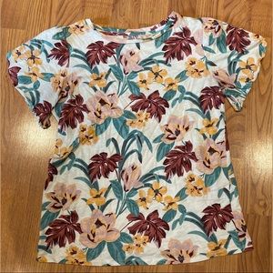 Floral blouse from LOFT